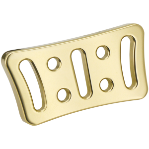 BILLET ALUMINUM BRAKE PEDAL PADS FOR TOURING GZP Bronze slasher/holeshot FL brakepeda