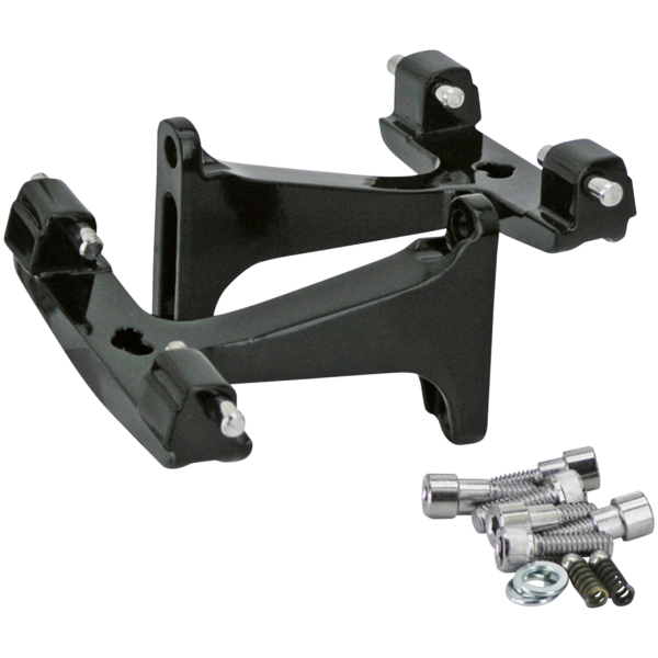 REDUCED REACH PASSENGER FOOTBOARD MOUNTS GZP Blk reduced reach passenger boardkit