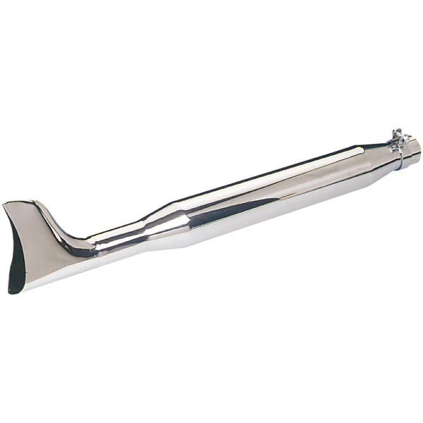 DAGO STYLE FISH TAIL MUFFLER GZP Dago style fishtail muffler 2 7/8" d
