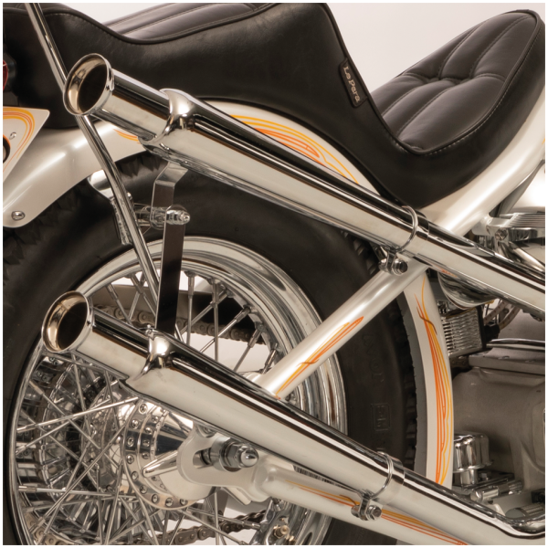 UNIVERSAL CUSTOM MUFFLERS GZP Muffler trumpet 1 1/2-1 3/4 L=470