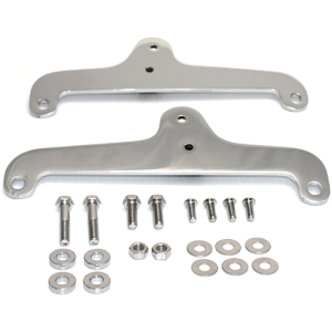 RIGID MOUNT MINI LOW BOY SISSY BARS V-Twin Side straps FX72-85