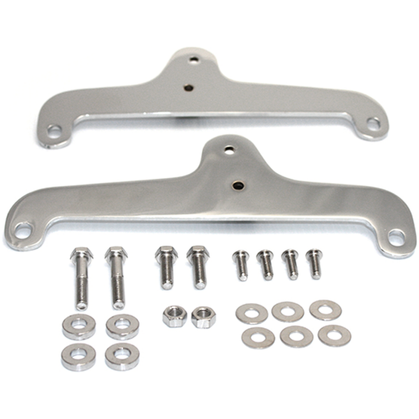 RIGID MOUNT MINI LOW BOY SISSY BARS V-Twin Side straps FX72-85