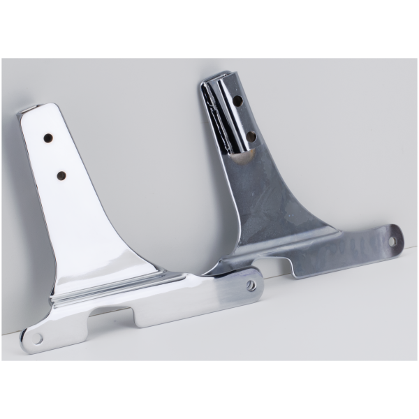 RIGID MOUNT MINI LOW BOY SISSY BARS GZP Chrome side straps XL94-03