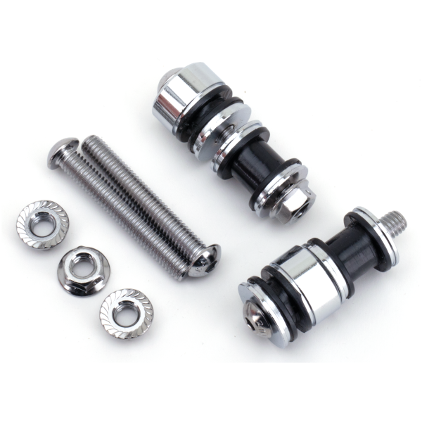 DETACHABLE MINI LOW BOY SISSY BARS GZP Docking hardware for side plates XL9