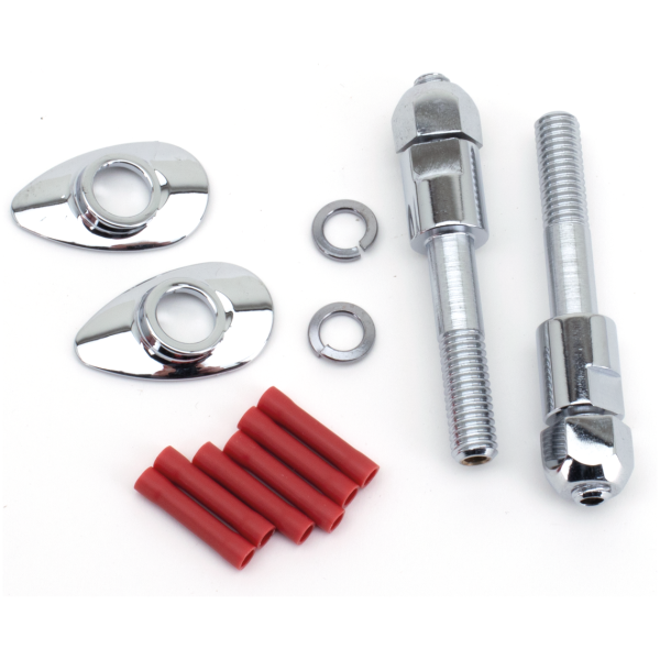 DETACHABLE SHORTY SISSY BARS GZP TURN SIGNAL RELOCATION KIT