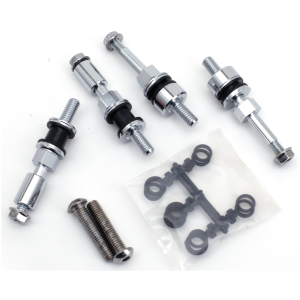 DETACHABLE SHORTY SISSY BARS GZP Side Plate Docking Kit F*ST00-03