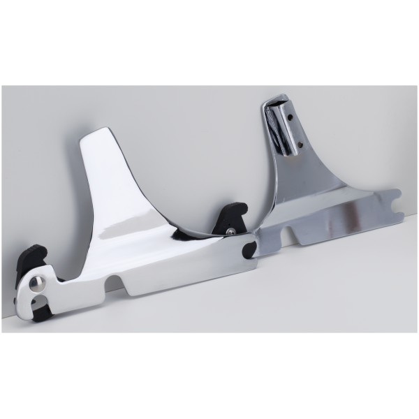 DETACHABLE SHORTY SISSY BARS GZP Chr detachable side plates FLST00-17