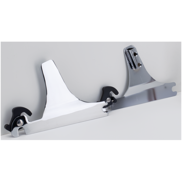 DETACHABLE SHORTY SISSY BARS GZP Chr detachable side plates F*ST84-99