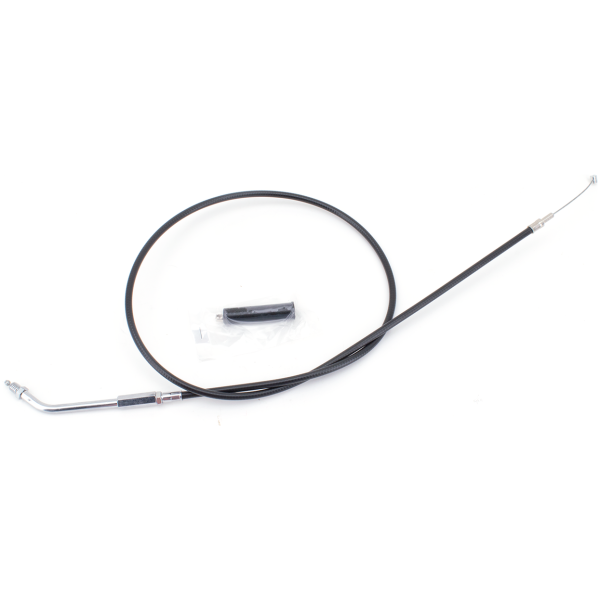 T02 - THROTTLE & IDLE CABLE 1981-1989 BIG TWIN & 1981-1985 SPORTSTER GZP Black BT81 LN=43" 135dgr throttle
