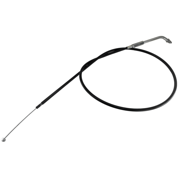 THROTTLE CABLES FOR USE WITH EARLY MIKUNI HS42 AND HSR45 CARBURETORS AND 1986-1995 STYLE THREADED THROTTLE GRIP GZP Throttle cable black HSR86 LN=43"