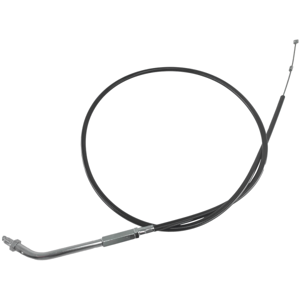 THROTTLE CABLES FOR USE WITH EARLY MIKUNI HS42 AND HSR45 CARBURETORS AND 1986-1995 STYLE THREADED THROTTLE GRIP GZP Idle cable black HSR 86-95 L=38"