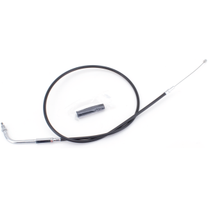 T03 - THROTTLE & IDLE CABLE 1990-1995 BIG TWIN GZP Black BT90 LN=36" 110dgr throttle