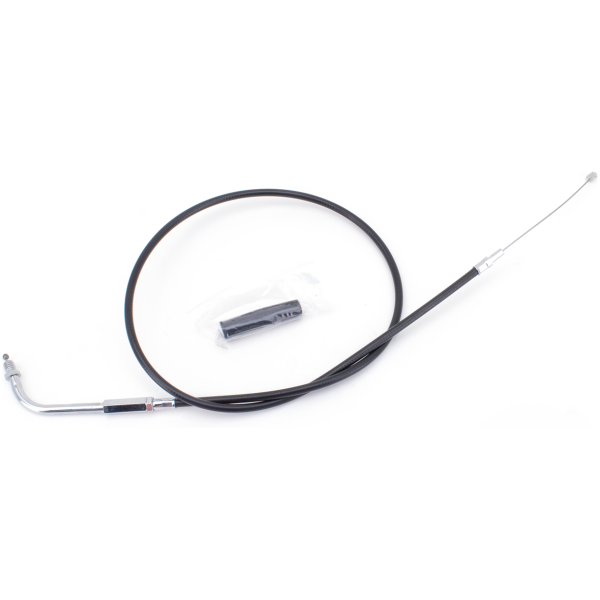 T03 - THROTTLE & IDLE CABLE 1990-1995 BIG TWIN GZP Black BT90 LN=36" 110dgr throttle