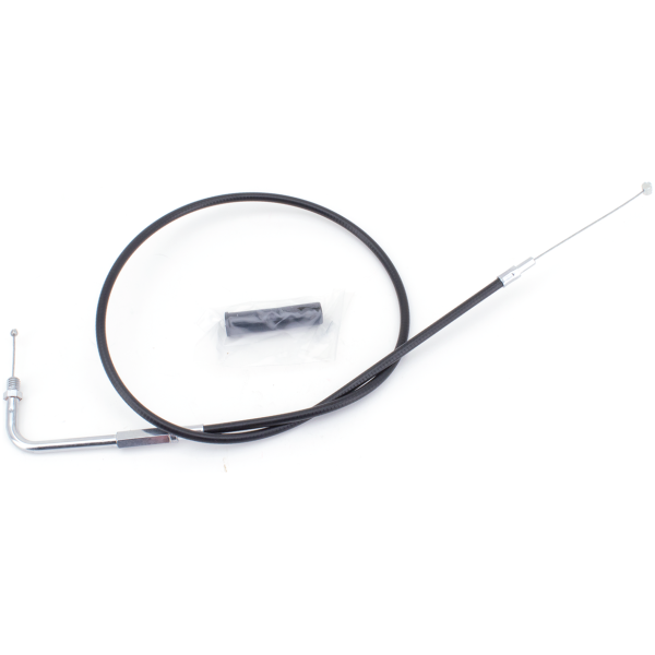 T03 - THROTTLE & IDLE CABLE 1990-1995 BIG TWIN GZP Black BT90 LN=33" 90dgr throttle