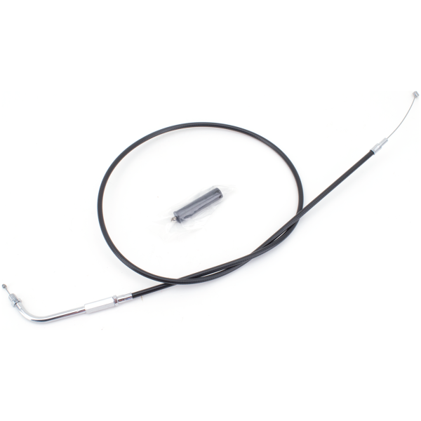T03 - THROTTLE & IDLE CABLE 1990-1995 BIG TWIN GZP Black BT90 LN=44" 110dgr throttle