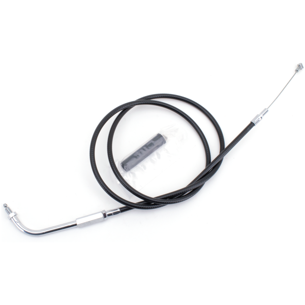 T03 - THROTTLE & IDLE CABLE 1990-1995 BIG TWIN GZP Black BT90 LN=44" 110dgr idle