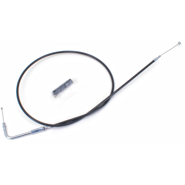 T05 - THROTTLE & IDLE CABLE 1996-2001 FUEL INJECTED TOURING GZP Black FLH96 LN=45" 90dgr throttle