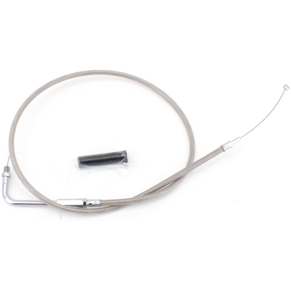 T03 - THROTTLE & IDLE CABLE 1990-1995 BIG TWIN GZP ClearCoat BT90 LN=35" 90dgr throttle