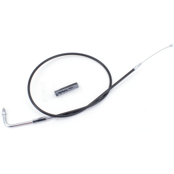 T03 - THROTTLE & IDLE CABLE 1990-1995 BIG TWIN GZP Black BT90 LN=35" 90dgr throttle