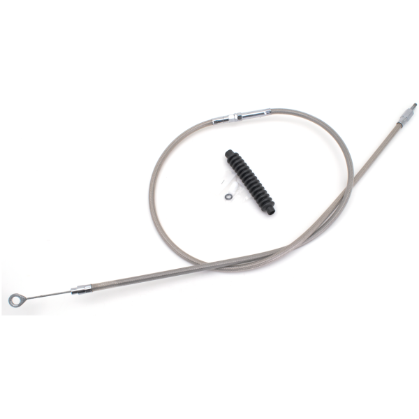 C06 - CLUTCH CABLE 2006-2017 DYNA, 2007-2014 SOFTAIL & 2007 TOURING GZP Clearcoat clutch cable L=60" FXD06-u