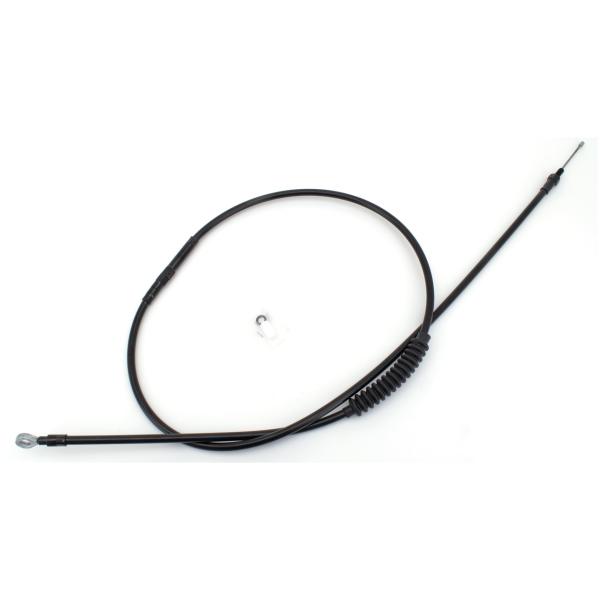 C03 - CLUTCH CABLE 1987-2006 SOFTAIL, 1987-2006 TOURING & 1991-2005 DYNA GZP ALL BLACK CLUTCH-STD + 8" OEM #38607