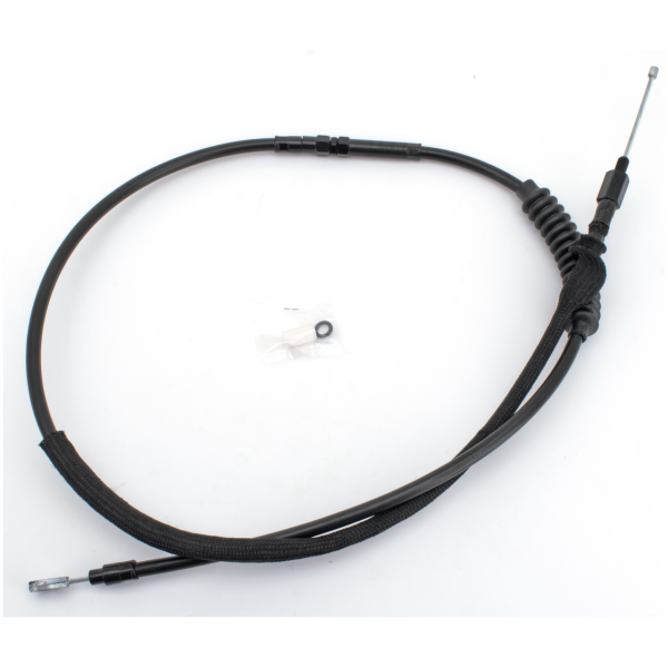 C06 - CLUTCH CABLE 2006-2017 DYNA, 2007-2014 SOFTAIL & 2007 TOURING GZP ALL BLK 07 CLUTCH CABLE 56"