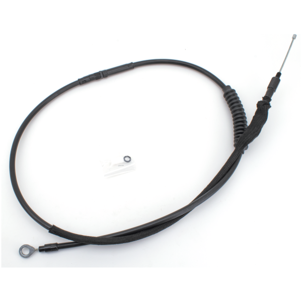 C06 - CLUTCH CABLE 2006-2017 DYNA, 2007-2014 SOFTAIL & 2007 TOURING GZP ALL BLK 07 CLUTCH CABLE 60"