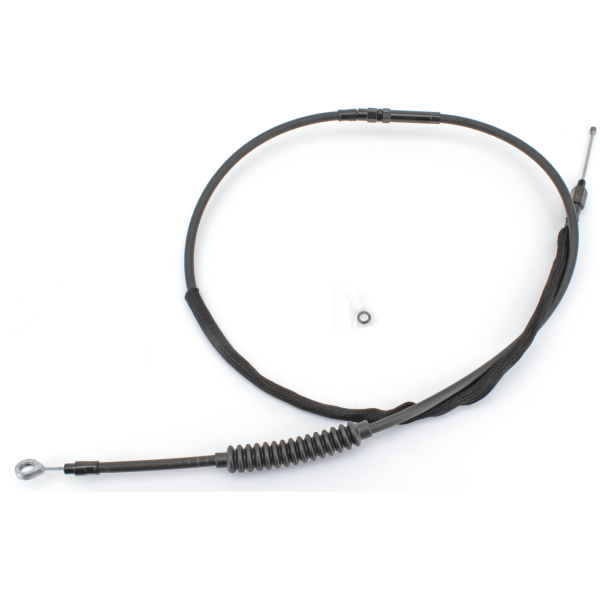 C06 - CLUTCH CABLE 2006-2017 DYNA, 2007-2014 SOFTAIL & 2007 TOURING GZP ALL BLK 07 CLUTCH CABLE 63"