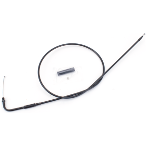 T02 - THROTTLE & IDLE CABLE 1981-1989 BIG TWIN & 1981-1985 SPORTSTER GZP Stealth BT81 LN=46" 90dgr throttle