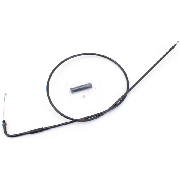 T02 - THROTTLE & IDLE CABLE 1981-1989 BIG TWIN & 1981-1985 SPORTSTER GZP Stealth BT81 LN=46" 90dgr throttle