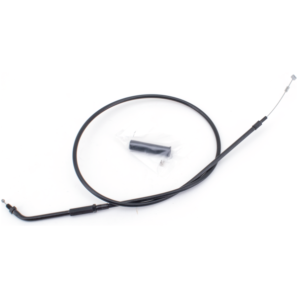 T02 - THROTTLE & IDLE CABLE 1981-1989 BIG TWIN & 1981-1985 SPORTSTER GZP Stealth BT81 LN=37" 135dgr idle