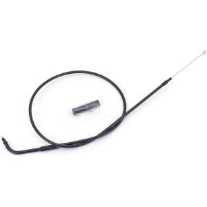 T04 - THROTTLE & IDLE CABLE 1996-2015 SOFTAIL, 1996-2017 DYNA, 1996-2001 CARBURETOR EQUIPPED TOURING & 2007 TO PRESENT SPORTSTER GZP Stealth BT96 LN=37" 110dgr throttle