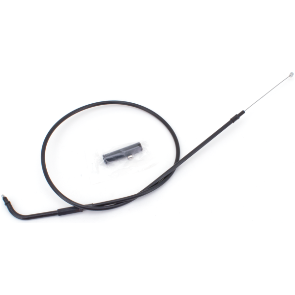 T04 - THROTTLE & IDLE CABLE 1996-2015 SOFTAIL, 1996-2017 DYNA, 1996-2001 CARBURETOR EQUIPPED TOURING & 2007 TO PRESENT SPORTSTER GZP Stealth BT96 LN=37" 110dgr throttle