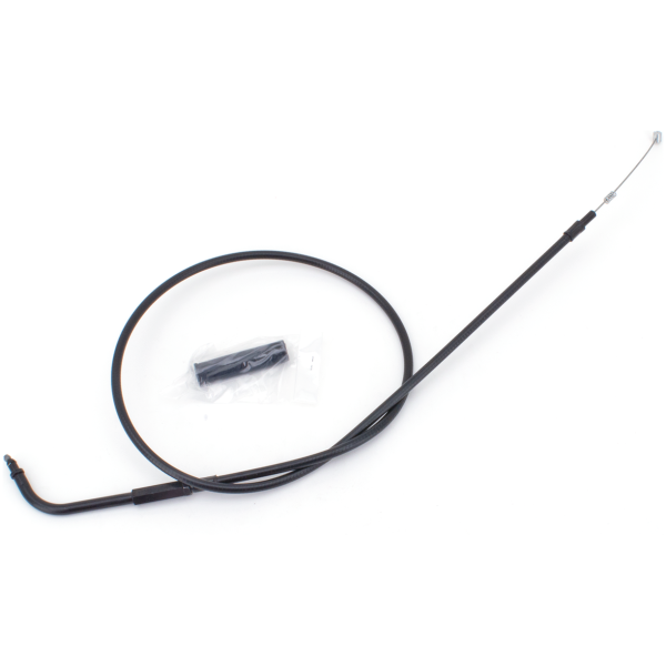 T04 - THROTTLE & IDLE CABLE 1996-2015 SOFTAIL, 1996-2017 DYNA, 1996-2001 CARBURETOR EQUIPPED TOURING & 2007 TO PRESENT SPORTSTER GZP Stealth BT96 LN=37" 110dgr idle