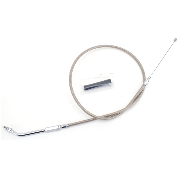 T12 - THROTTLE & IDLE CABLE 1988-1995 SPORTSTER GZP ClearCoat XL88 LN=35" 135dgr throttl