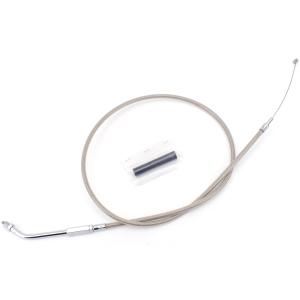 T12 - THROTTLE & IDLE CABLE 1988-1995 SPORTSTER GZP ClearCoat XL88 LN=41" 135dgr throttl