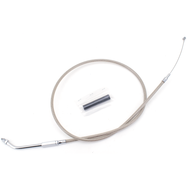 T12 - THROTTLE & IDLE CABLE 1988-1995 SPORTSTER GZP ClearCoat XL88 LN=41" 135dgr throttl
