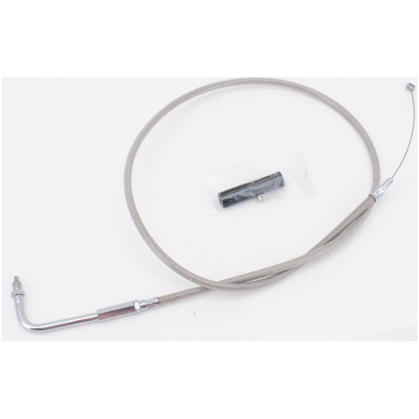 T03 - THROTTLE & IDLE CABLE 1990-1995 BIG TWIN GZP ClearCoat BT90 LN=39" 90dgr throttle