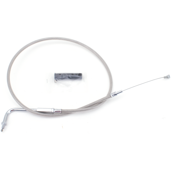 T03 - THROTTLE & IDLE CABLE 1990-1995 BIG TWIN GZP ClearCoat BT90 LN=33" 90dgr idle