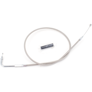 T03 - THROTTLE & IDLE CABLE 1990-1995 BIG TWIN GZP ClearCoat BT90 LN=39" 90dgr idle