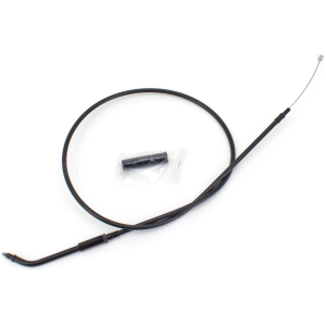 T04 - THROTTLE & IDLE CABLE 1996-2015 SOFTAIL, 1996-2017 DYNA, 1996-2001 CARBURETOR EQUIPPED TOURING & 2007 TO PRESENT SPORTSTER GZP Stealth BT96 LN=40" 135dgr throttle