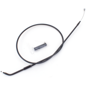 T04 - THROTTLE & IDLE CABLE 1996-2015 SOFTAIL, 1996-2017 DYNA, 1996-2001 CARBURETOR EQUIPPED TOURING & 2007 TO PRESENT SPORTSTER GZP Stealth BT96 LN=40" 135dgr idle