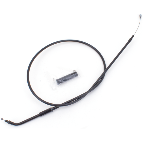 T04 - THROTTLE & IDLE CABLE 1996-2015 SOFTAIL, 1996-2017 DYNA, 1996-2001 CARBURETOR EQUIPPED TOURING & 2007 TO PRESENT SPORTSTER GZP Stealth BT96 LN=40" 135dgr idle