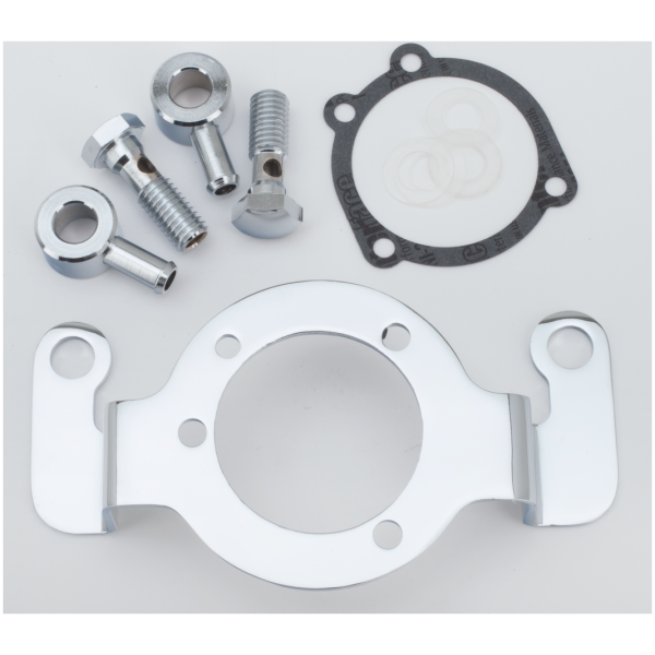 AIR CLEANER & CARBURATOR SUPPORT BRACKETS GZP A/C support w/bolts & barbs BT93-