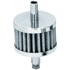 CHROME BREATHER FILTERS GZP Chr crankcase breather 3/8" w stud+b