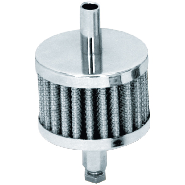 CHROME BREATHER FILTERS GZP Chr crankcase breather 3/8" w stud+b