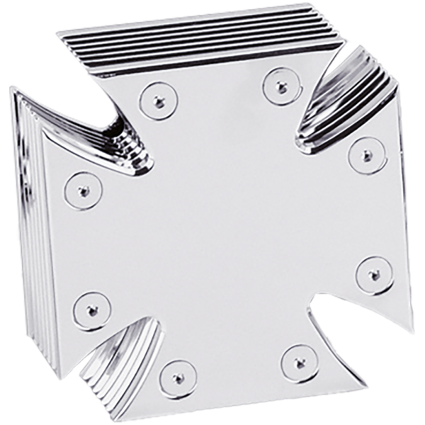 MULTI-LAYER BILLET AIR CLEANER ASSEMBLIES GZP Maltese cross billet aircleaner a