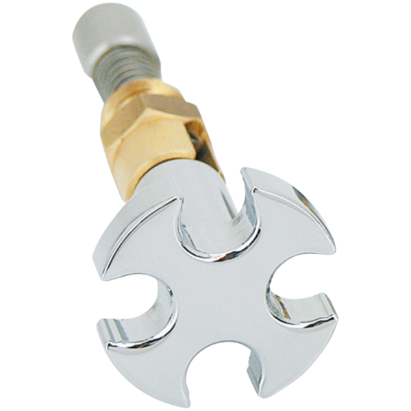 ADJUSTABLE ENRICHMENT DEVICE GZP Chr Malteze cross Enrichener knob f/