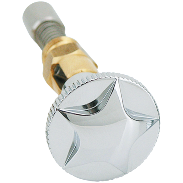 ADJUSTABLE ENRICHMENT DEVICE GZP Chr Star round Enrichener knob f/ S&