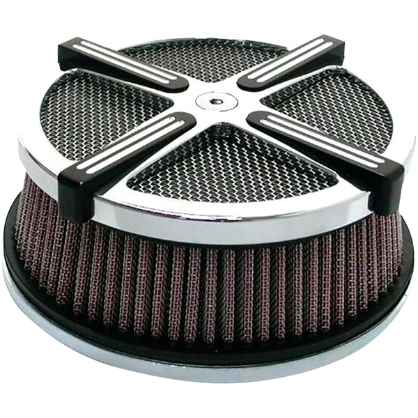 THREE-D ACTIVE HP AIR CLEANERS GZP Chrome &Black 3D Active HP Aircleane